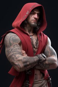3d render cg render of realistic portrait of a character handsome modern young m...