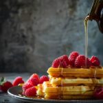  Вафельки вам на завтракSTYLE: close up shot | GENRE: gourmet | EMOTION: Delicio...