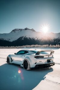 White winter landscapes with Midjourney...