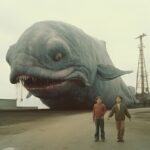 Big fish a documentary on sea monsters dripping clear gelatin, crawfish, humpbac...