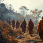 Hyperrealistic [a team of twelve monks who are as lethal as Ninjas in Nepal] hyp...