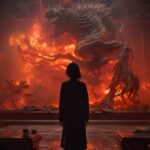 The museum of hell, The curator is a ghost, Chinoiserie, cyberpunk, UHD, best qu...
