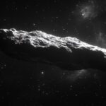 Lonely Asteroid: A single, rugged asteroid floating through the dark expanse of ...