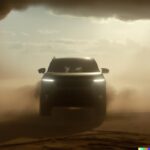 Looks like a shots of the same car"a shot from ... movie" and "cinematic lightin...