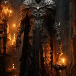  Warcraft promptsDantes Inferno, full body, designed by H. R. Giger, extremely d...