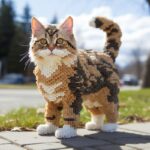 8 - bit cat in real life --v 5.2 --style rawby ghostwind#photo_effect Prompt col...