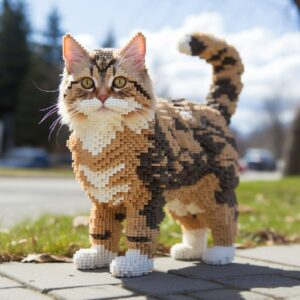 8 - bit cat in real life --v 5.2 --style rawby ghostwind#photo_effect Prompt col...