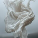 a long piece of fabric flies through the air --ar 3:4 --s 750 --v 6.0by robroh#p...