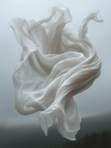 a long piece of fabric flies through the air --ar 3:4 --s 750 --v 6.0by robroh#p...