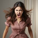 the woman is angry (the face is angry) --s 750 --style rawby edufaqtory Prompt c...
