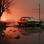 Medium format photography, world of Moebius, hyperrealistic, photographed by Tod...