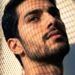 پرامپت دختر Ultra realistic 9:16 artistic close-up portrait built 100% from the ...