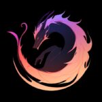 LogosJust click on the prompt from your phone to copy it!*/[Circle] dragon logo ...