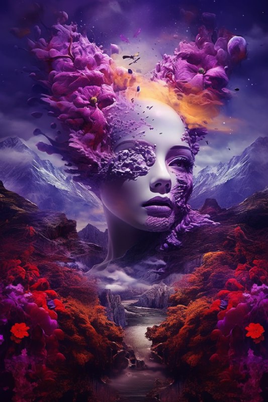 PP559CAc_DlTL1q00up3zpqLnKvZFg-WsNr8kSkfIS6ycfEpJcmL4s3-_mpcTRdw4aFMVkXSoDK-wCPywhUCgWKqYPYha4prxKiz.jpeg AI loves pride, surreal breathtaking landscape of in deep purple yellow black an...