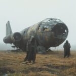 90s disposable camera; 80s movie style; post apocalyptic chernobyl; starwars lik...