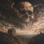 overlook hotel, skull in the sky --v 6.0 --s 250by anightmareinoz#fantasy Prompt...