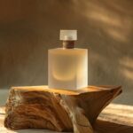 A set of commercial films, product photography, a frosted glass bottle perfume, ...