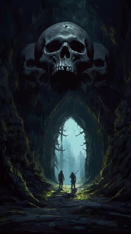 SYDGWpH48caNzrX4JKfs4QigVzQypTpLTblDRbYcqiUQAGawoL4xUEE4ef4M1Y85akmxI0rb3laHmwKLdzz8SZCRG5PYpoDZAeTf.jpeg Giant Skull cave entrance, cark and gloomy, misy rising --v 5.1 --s 500 --c 10by...