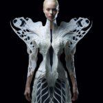 1-4stephanie law scandinavian woman from the front, futuristic design, alexander...