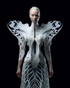 1-4stephanie law scandinavian woman from the front, futuristic design, alexander...