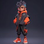 3D cartoon, full body, youth, boy --niji 5by davieerinatom242#cute Prompt collec...