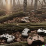Cant find how to ingrown somethingGraveyard of abandoned gamepads ingrown in dry...