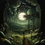 1Meditative atmosphere, the unknown, Guglielmo Castelli and retro - fiction fusi...
