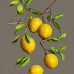 Fruits illustrations for AD, packaging. Explorations with Stable Diffusion (Lexi...