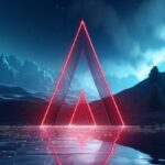 Videogame world, piramid, tech, abstract, agility, cinematic, photography --c 10...