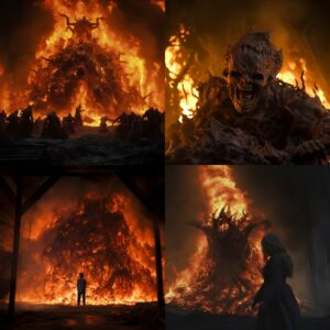 Award winning scene from the horror movie The ifrit --v 5.2by Jimothy#creature P...