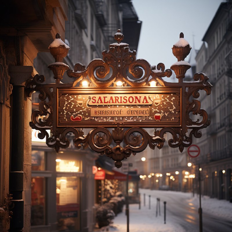 Z16SpkucQLUmo25x3nz7CLH6NWENlq96f5Dy1NO5mMrYah8po-7u7EYhqCMHPxnVpTHac8Q1Wd_hL4pLWn8L5Cv6Zrrhn7Svfu6u.jpeg an ornate wooden sign, european, switzerland with christmas lights around the ed...