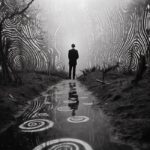 very strange and sureal psychedellic b & w photography and oniric visions ha...