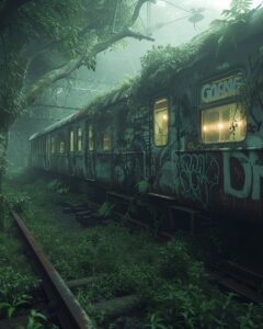 Словарь заброшек - neglected, abandoned, rusty, urbex, inhospitable, overgrown, ...