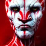 Candy cane with Lexica SDBeautiful candy cane puma portrait, greg rutkowski, hr ...