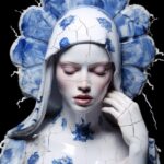 Different sculpture technique names for Midjourney prompting1. Cracked porcelain...