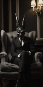 Step into a realm of intrigue and mystery with the inception of a black and whit...