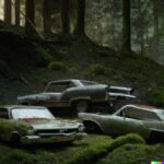 DALLE spoils me "dramatic lighting" and a "moss" are very usable tags.Graveyard ...