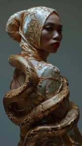 fine art photography, high fashion portrait, full body portrait, magazine, cherr...