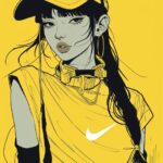 anime by jon feir, in the style of kaethe butcher, cybergothmartin ansin, celest...