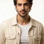پرامپت دختر Ultra realistic high-end fashion studio portrait built 100% from the...