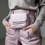close up of samsung galaxy z flip hanging on waist --v 5.2 --s 250 --style rawby...