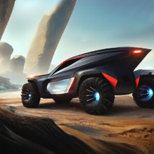 Concept SUVs with Stable Diffusion (Lexica) + Dalle2 Outpainting + small edits. ...