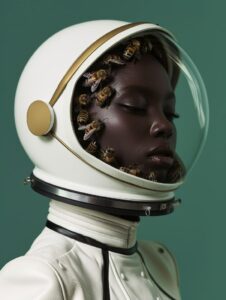 award-winning, art deco photography by Petrina Hicks, not from this world, decay...