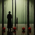Enerate a series of photorealistic images inspired by the renowned graphic artis...