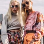 Set against an urban backdrop, the editorial photoshoot captures the essence of ...