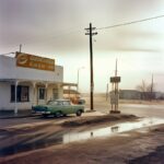 Highly detailed, clean imagine, photorealistic photograph in a small town near W...