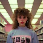 promptKooky portraits of 90’s mall teens in...