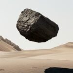 Hiroshi Sugimoto color photography , a mystery serene scene with a minimalist co...