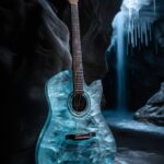 A guitar made of ice plays beautiful melodies in a frigid cave --v 5by sarahjohn...