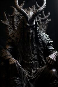 A pagan + heathen --v 5.2 --s 1000 --c 100 --ar 2:3by fractalbob#sculpture#creat...